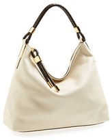 Thumbnail for your product : Michael Kors 'Skorpios' Leather Hobo - Ivory