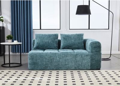 Latitude Run Modular Chenille Couch For Apartment - Comfortable Sponge Elegant Appearance Modern Touch Ergonomic Living Room Foam Spacious  Relaxing Seating Ar