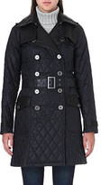 Thumbnail for your product : Barbour Quilted waxed-cotton trench coat