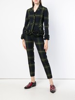 Thumbnail for your product : Boutique Moschino Checked Skinny Trousers