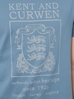 Thumbnail for your product : Kent & Curwen lion crest print T-shirt