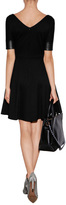 Thumbnail for your product : Piazza Sempione Jersey Dress with Leather Cuffs