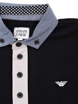 Thumbnail for your product : Armani Junior Cotton Piqué Polo