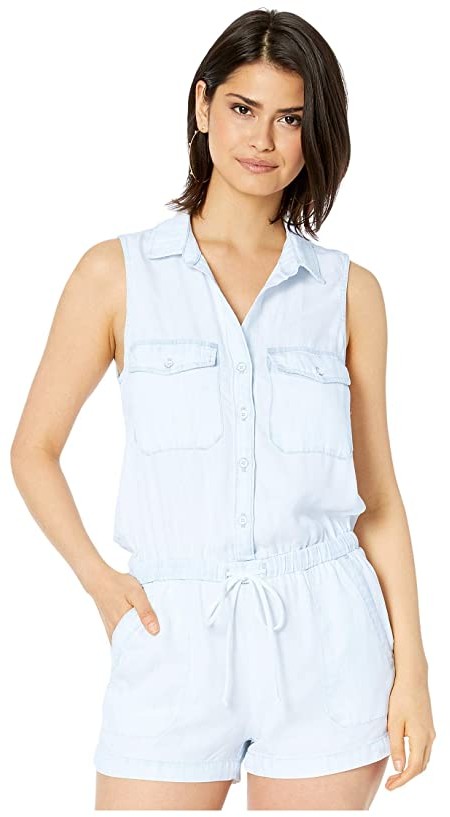 white utility romper