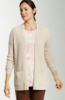 Thumbnail for your product : J. Jill Pure Jill ribbed open cardigan