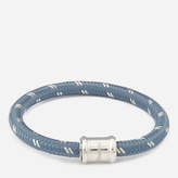 Thumbnail for your product : Miansai Men's Single Rope Casing Bracelet - Slate/Steel