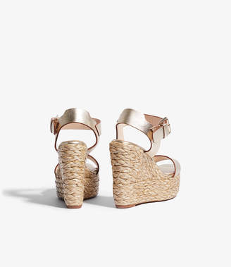 Karen Millen Espadrille Wedged Sandals