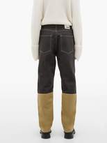 Thumbnail for your product : Jacquemus Le Meunier De Nimes Panelled Jeans - Mens - Grey