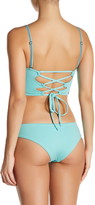 Thumbnail for your product : Maaji Paleturquoise Waterfalls Cheeky Cut Reversible Bikini Bottom
