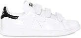 Thumbnail for your product : Adidas By Raf Simons Stan Smith Strap Leather Sneakers