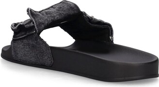 Diesel Sa-mayemi Denim Slide Sandals - ShopStyle
