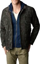 Thumbnail for your product : True Religion Camo Coated Military Mens Jacket
