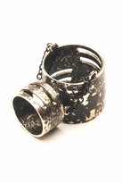 Thumbnail for your product : Luv Aj Double Cut-Out Ring in Antiqued Gold
