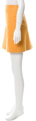 Akris Punto A-Line Mini Skirt