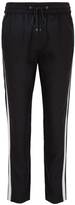 Regular-fit casual trousers in technical fabric