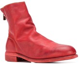 Thumbnail for your product : Guidi Grained-Effect Ankle Boots