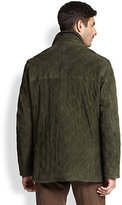 Thumbnail for your product : ISAIA Suede Husky Jacket