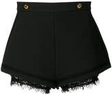 Thumbnail for your product : Elisabetta Franchi high-waisted lace detail shorts