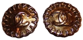 Thumbnail for your product : Chanel Gold Braid Earrings