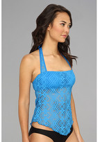 Thumbnail for your product : Becca by Rebecca Virtue Just a Peak Tankini Top