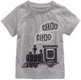 Thumbnail for your product : First Impressions Choo Choo-Print Cotton T-Shirt, Baby Boys, Created for Macy's