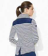 Thumbnail for your product : Lauren Ralph Lauren French Terry Striped Jacket