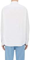 Thumbnail for your product : Loewe Men's Faux-Leather-Patch Shirt - White