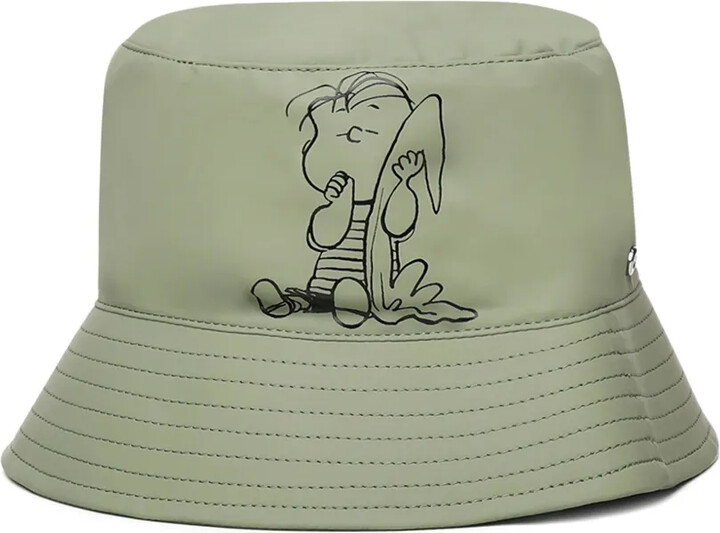 Coccinelle x Peanuts cartoon-print hat