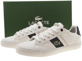 Thumbnail for your product : Lacoste White & Navy Fairlead Boys Youth