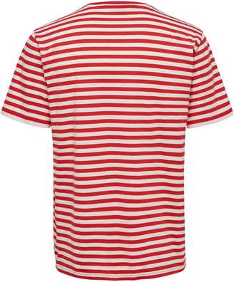 ONLY & SONS Striped Short-Sleeve Cotton Tee
