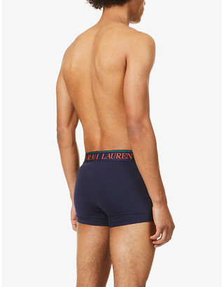 Polo Ralph Lauren Classic logo-embossed stretch-cotton trunks
