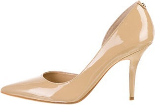 michael kors leather pumps