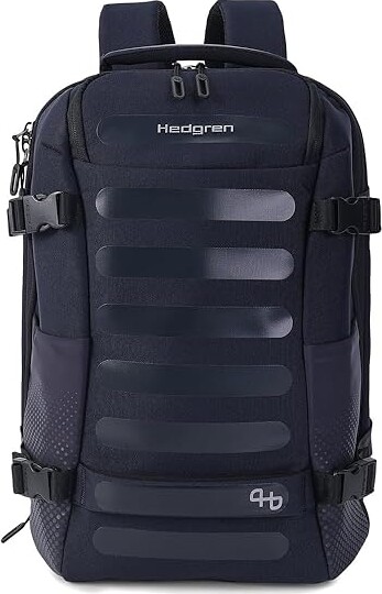 Hedgren Trip Medium Backpack Backpack Bags Peacoat Blue Polyester