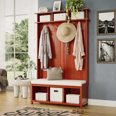 Hall Tree With Storage Bench ShopStyle