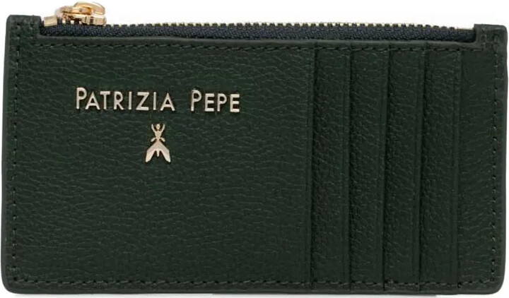 Patrizia Pepe Logo-Lettering Bi-Fold Wallet ShopStyle