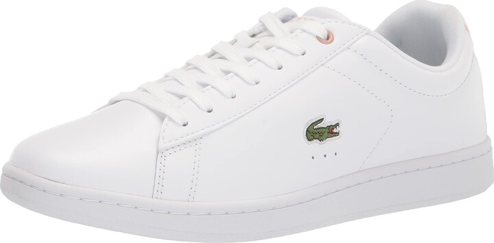 White Lacoste Shoes | ShopStyle