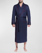 Thumbnail for your product : Majestic International Men's Cashmere Braid-Trim Shawl Robe