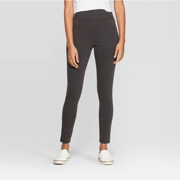 Women's Crossover V-waistband Flare Leggings - A New Day™ Black Xl : Target
