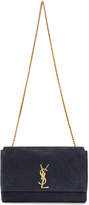Thumbnail for your product : Saint Laurent Reversible Navy Medium Kate Bag