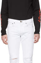 Thumbnail for your product : Rag & Bone White Distressed Fit 1 Jeans