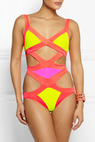 Thumbnail for your product : Agent Provocateur Mazzy cutout swimsuit