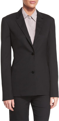 The Row Gatha Two-Button Classic Jacket, Black