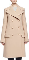 Thumbnail for your product : Chloé Double-Breasted Wool Crepe Coat