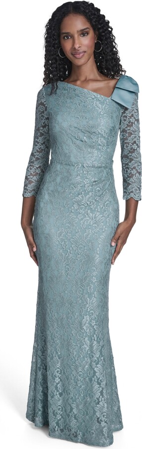 Jessica Howard Women's V-Neck Sheath Gown