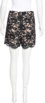 Thumbnail for your product : Tibi High-Rise Lace Shorts
