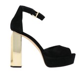 burke leather platform sandal