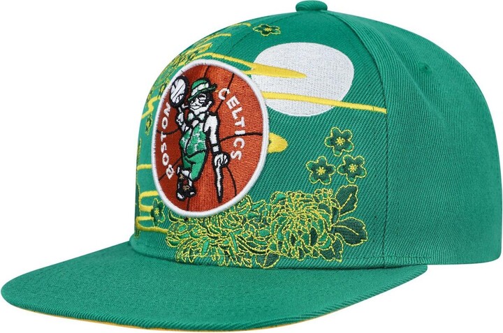 Boston Celtics Rock On Black Trucker - Mitchell & Ness cap