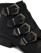 Thumbnail for your product : Blink Buckle Detail Flat Boots