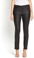 Thumbnail for your product : NYDJ High Waisted Faux Leather Slimming Jeans