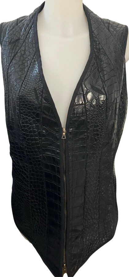 1stDibs Isaac Sellam Experience Real Alligator Vest